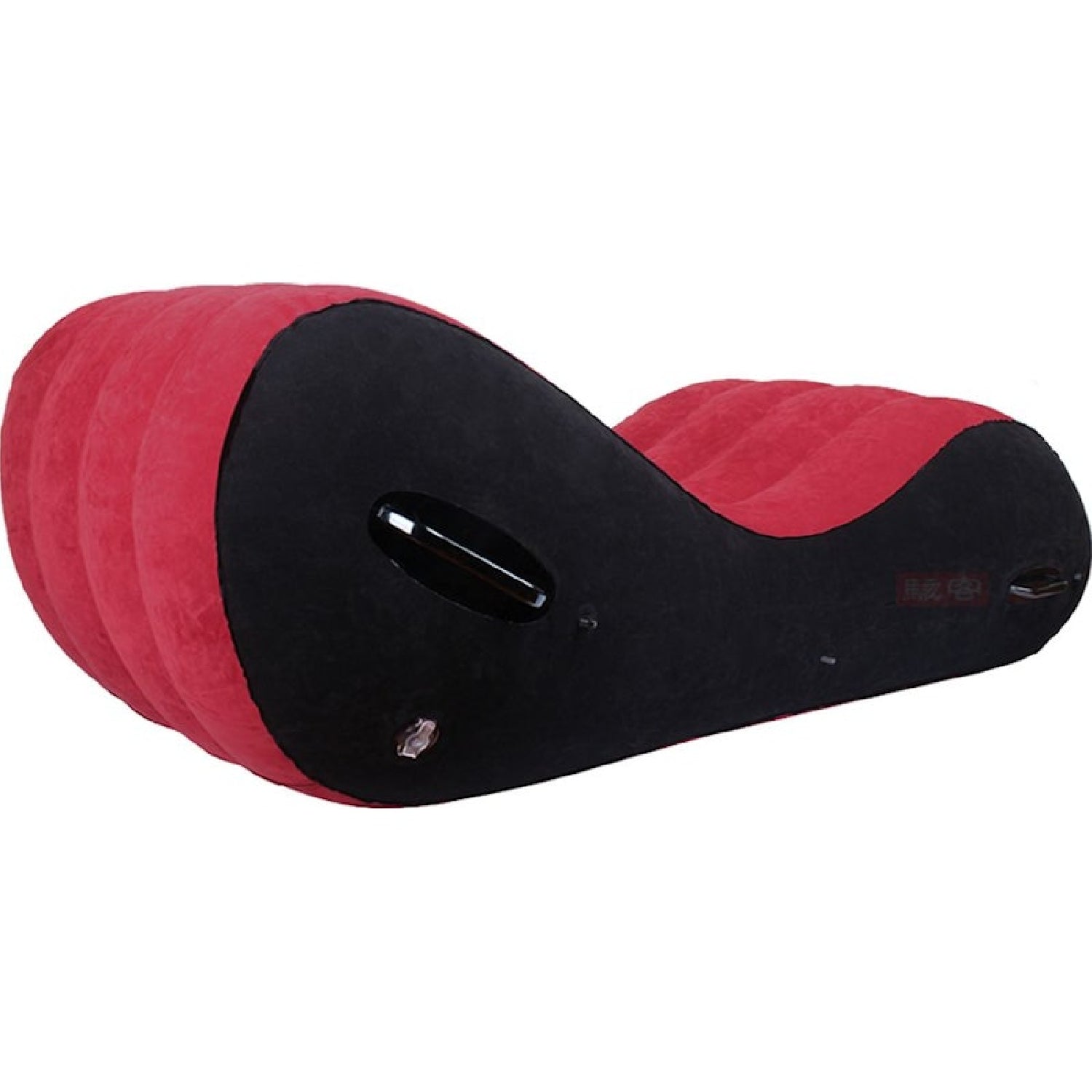 Large 1.5m Inflatable Suede Love Lounge with Handrail - K. P.