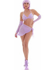 Feeling Fuzzy Lilac Festival Set incl Pasties - Lilac - K. P.