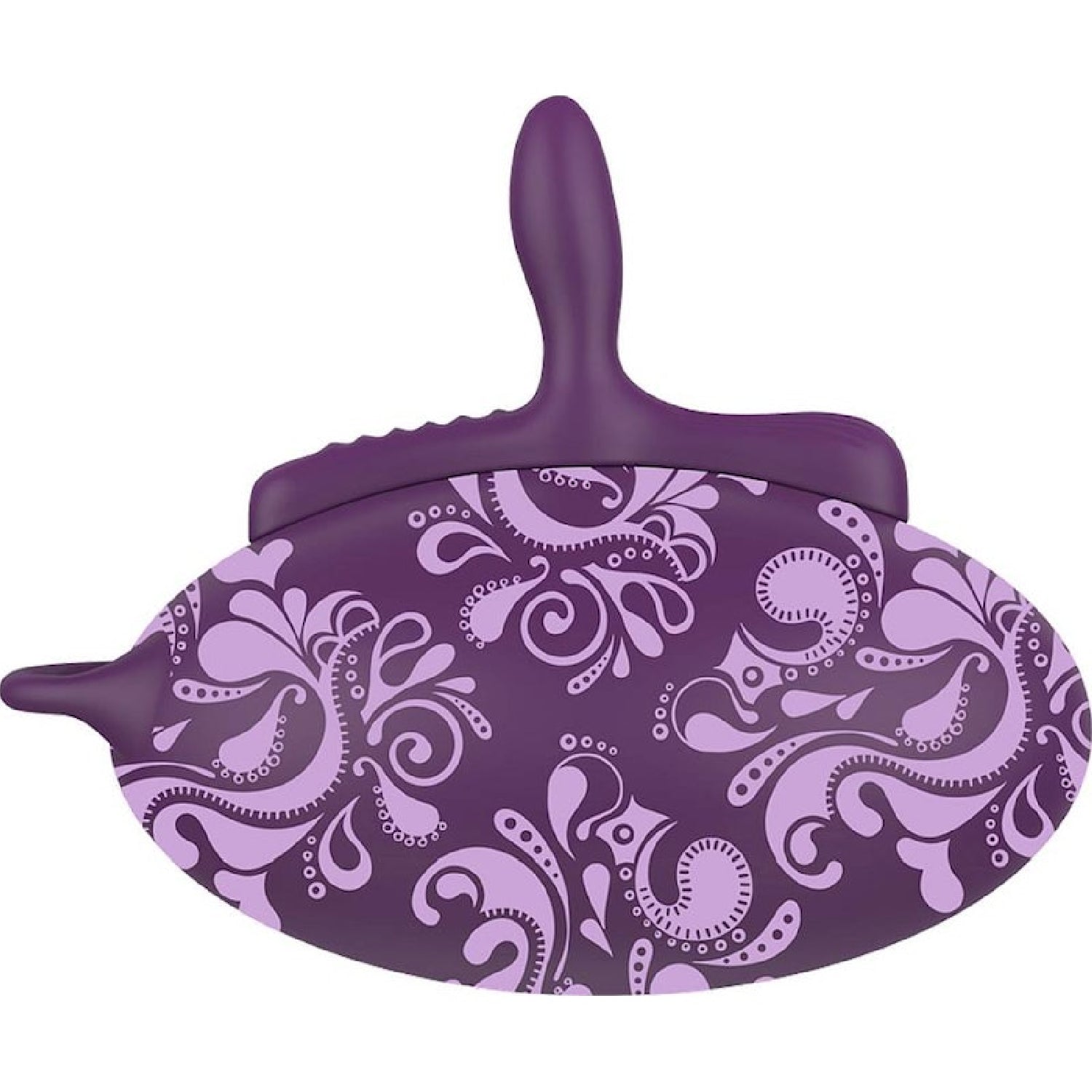 Classic Inflatable Sit-On Vibrator - Purple - K. P.