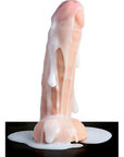 Loadz - Squirting Dildo 9" with Syringe - Flesh - K. P.