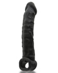 Muscle Ripped Inner Ribbed Velvet-Smooth - Night Black