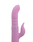 USB 10 Mode Pearl Rabbit Vibrator - Osma Majestic Pro - Purple