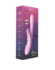 Nelea Pro USB Rabbit Vibrator - Purple - Kinky Playhouse