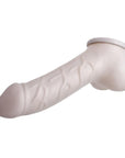Carlos Latex Cock Sleeve - Silver