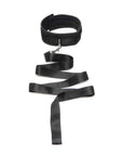 Neoprene Collar And Leash Set Black