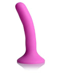 Pink Silicone Strap-On Dildo Small