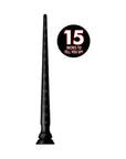Hosed Silicone Tapered Hose 15" - Black
