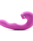 Shegasm 5 Star 10X Tapping G-Spot Vibe w Suction Pink