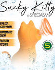 Sucky Kitty 7X Clitoral Stimulator Orange