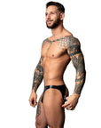 Male Power Moonshine Jock Strap Black