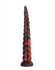 Creature Cocks - Stinger Silicone Dildo - Black/Red