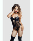 Glossy Miriam Set Wetlook Black