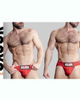 Oxballs Slingjock Upthrust Slider-Strap Jock Red Hot