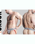 Oxballs Champ Vintage Jockstrap Gray Heather