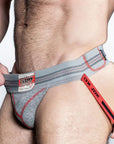 Oxballs Champ Vintage Jockstrap Gray Heather