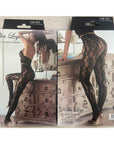 Chestnut Cheetah Fishnet Tights - Coffee