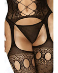 Mesh Net G-String - White