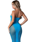 Long Tube Dress Turquoise