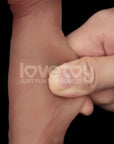 Sliding Skin Pro Dual Layer Silicone Dong 7.5in