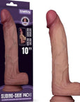 Sliding Skin Pro Dual Layer Silicone Dong 10in