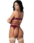 Kira Burgundy Kiss Two Piece Set
