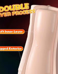 Penny Pussy Dual Layer Vibrating Masturbator