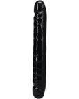 The Classic Jr. Veined Double Header - 12" (Black)