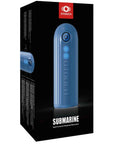 SUBMARINE - Waterproof Masturbator Thrusting, Vibration Combo -Shower Safe