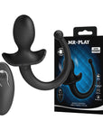 Remote Control Vibrating Butt Plug Tail (Black)