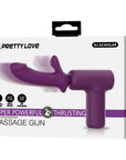 Super Power Thrusting Massage Gun (Purple)