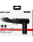Super Power Thrusting Massage Gun (Black)