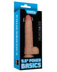 9.5'' Vibrating Power Basics Cock (Flesh)