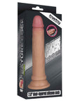 7'' Dual layered Platinum Silicone Cock (Flesh)