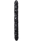 The Classic Double Header Dong - 18" - Veined (Black)