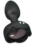 Varian - Light-Up Rechargeable Butt Plug (Black)