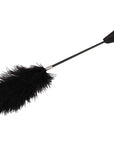 Crop with Feathers (Black)
