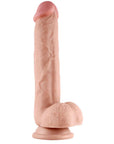 9.0'' Sliding Skin Dual Layer Dong (Flesh)