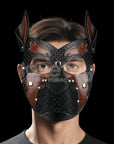 Howl Pup Mask (Black/Red)