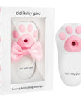 CICI KITTY PLUS - Suction and Vibration Massager (Pink)