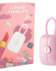 LOUIS - Suction and Vibrating Massager (Pink)