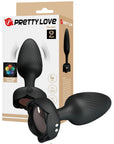 Varian - Light-Up Rechargeable Butt Plug (Black)