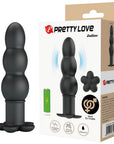 Silicone Butt Plug - Jadier (Black)