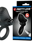 Adrien - Vibrating Cockring (Black)