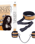 Collar With Handcuffs (Brown)