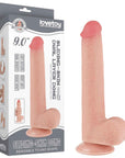 9'' Sliding Skin Dual Layer Dong (Flesh)