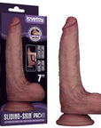 7'' Dual Layer Silicone Dong