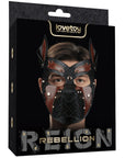 Howl Pup Mask (Black/Red)