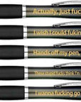 Outrageous Office Pens