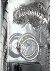 The Master Series - The Jail House Chastity Device - Silver - K. P.