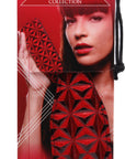 The Master Series - Crimson Tied Steel Enforced Spanking Paddle - Red - K. P.